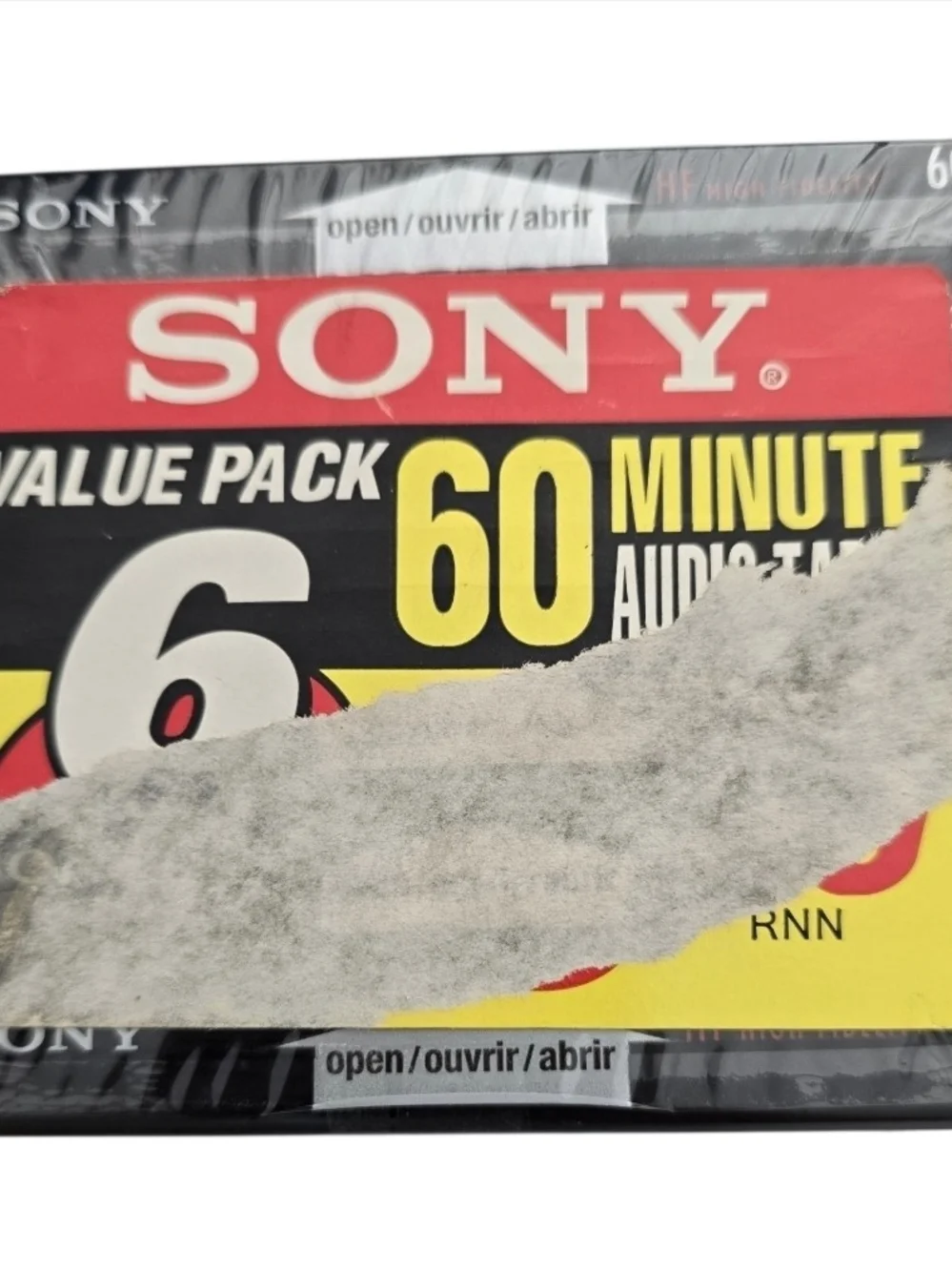 Sony Value Pack 60 Minutes HF High Fidelity Blank Cassette Tapes *